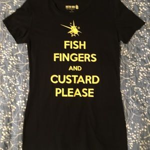 Dr. Who fitted t-shirt, like new
